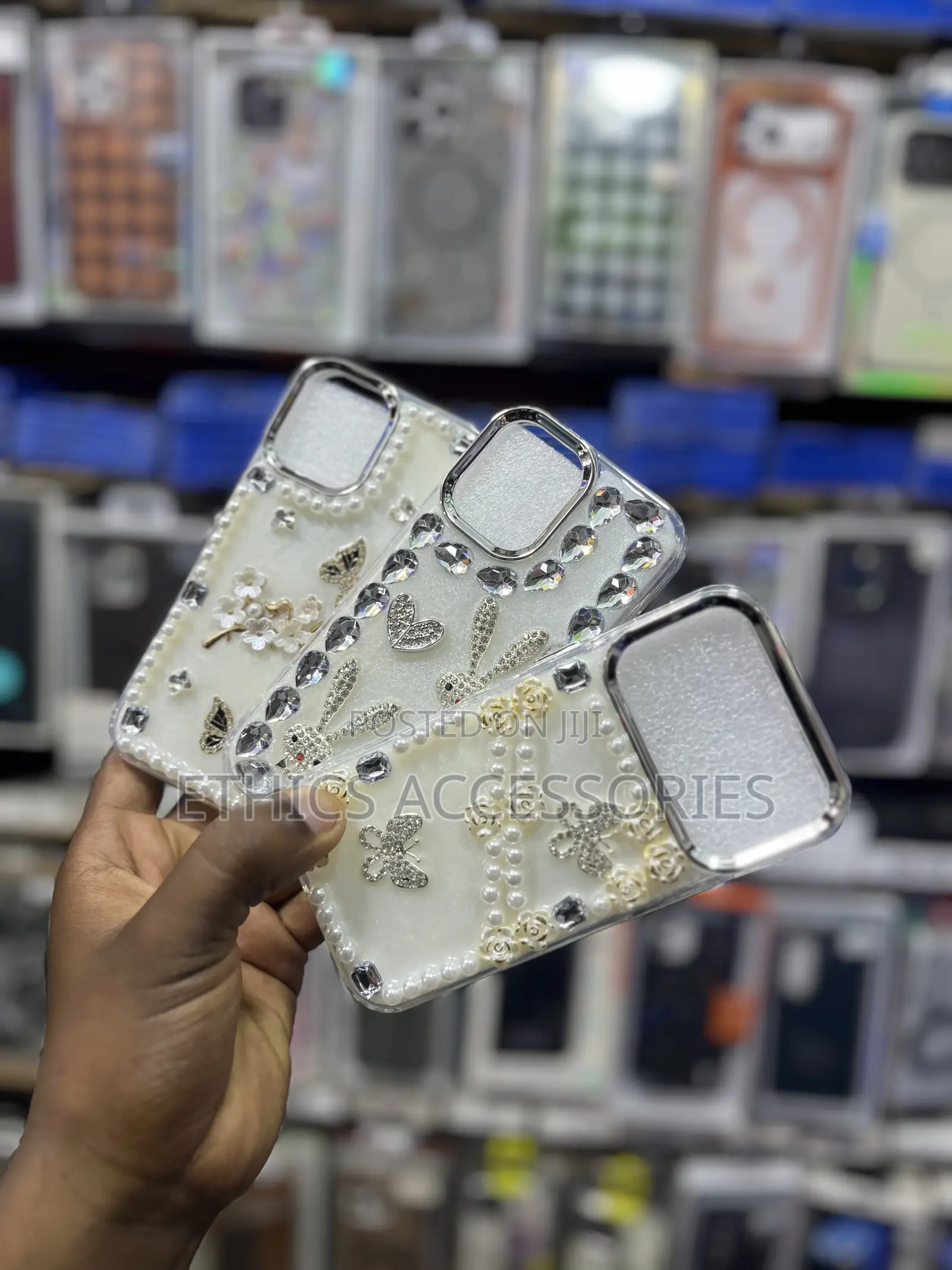 Decorative Clear Phone Cases