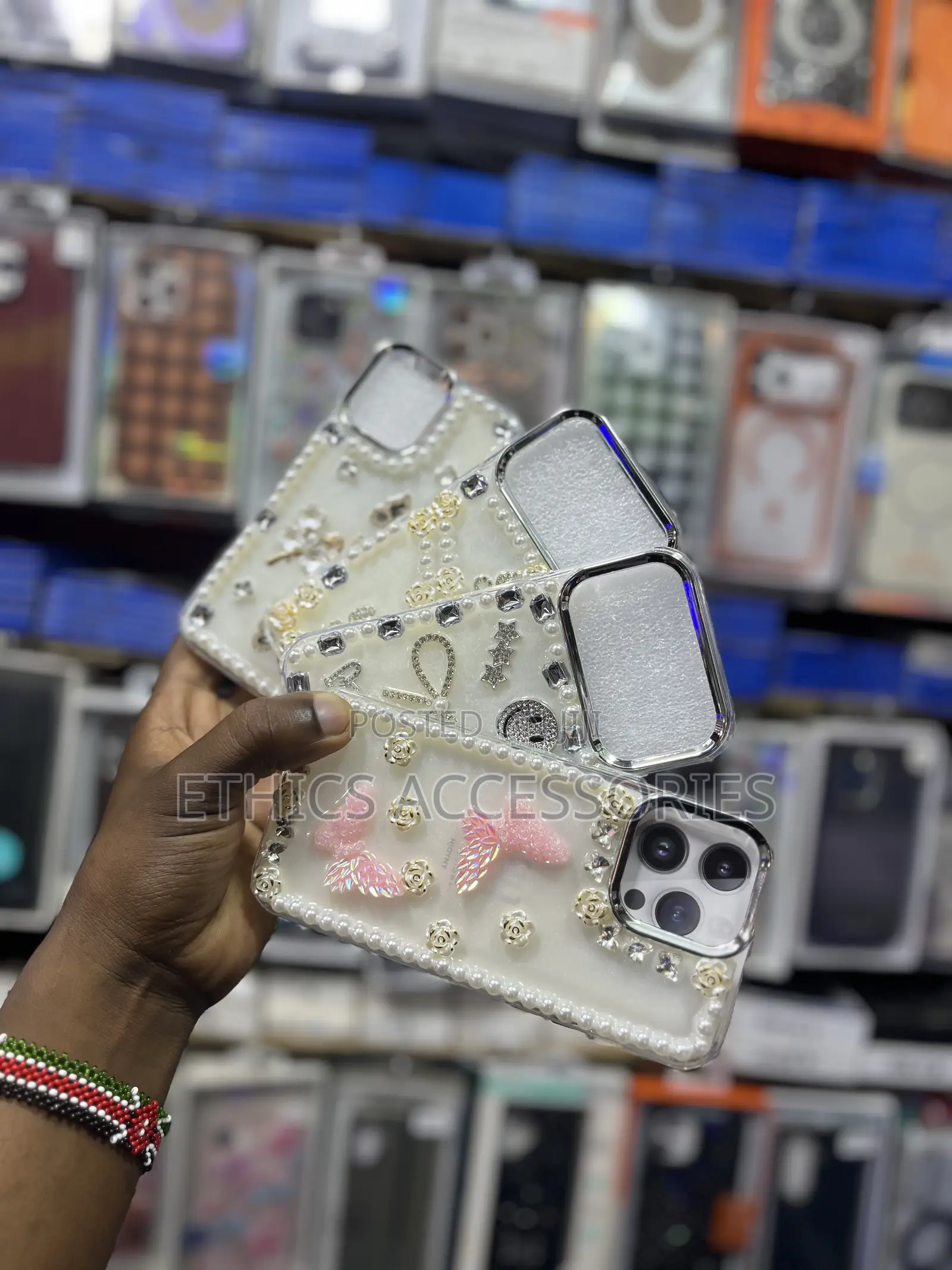 Decorative Clear Phone Cases