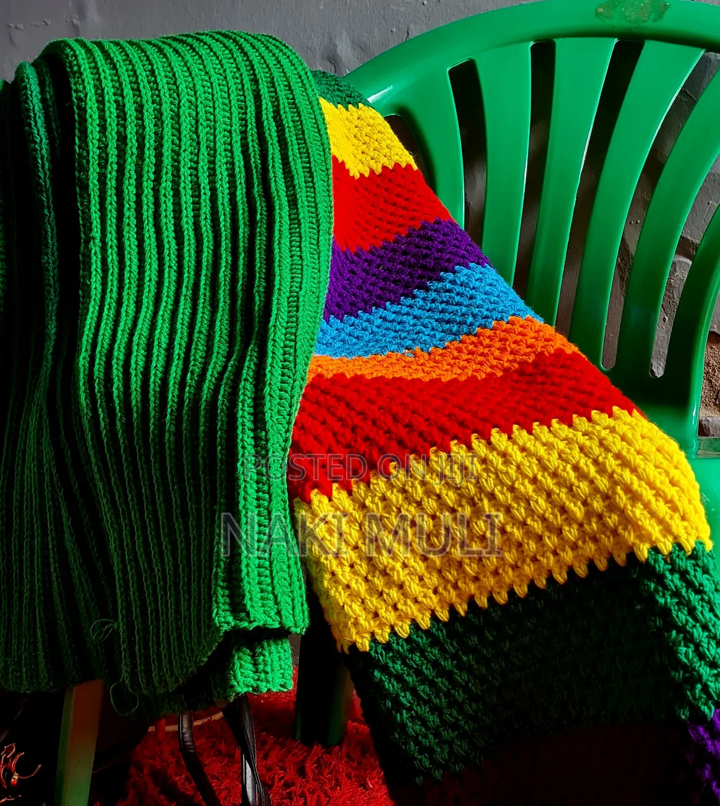 Handmade Crochet Blankets, Throw Blankets and Sweaters