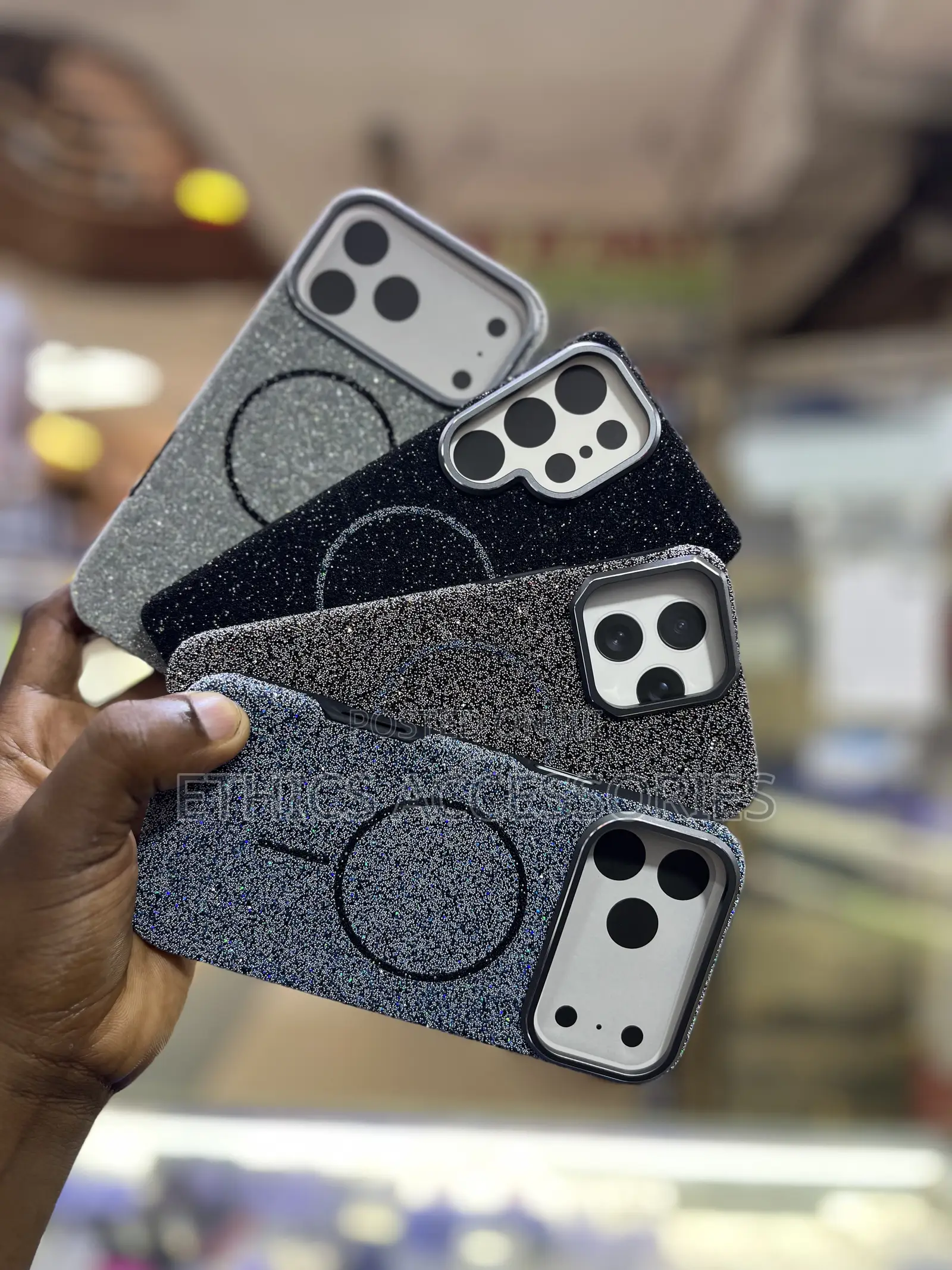 Sparkly Magnetic Phone Cases