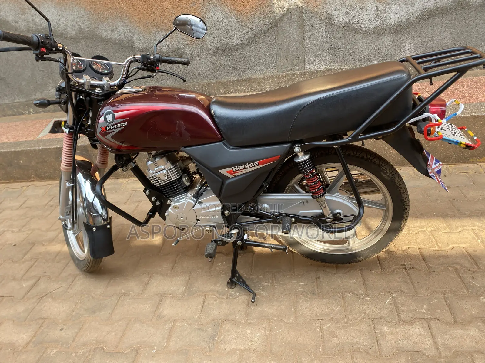 Haojue DK125 2025 Red