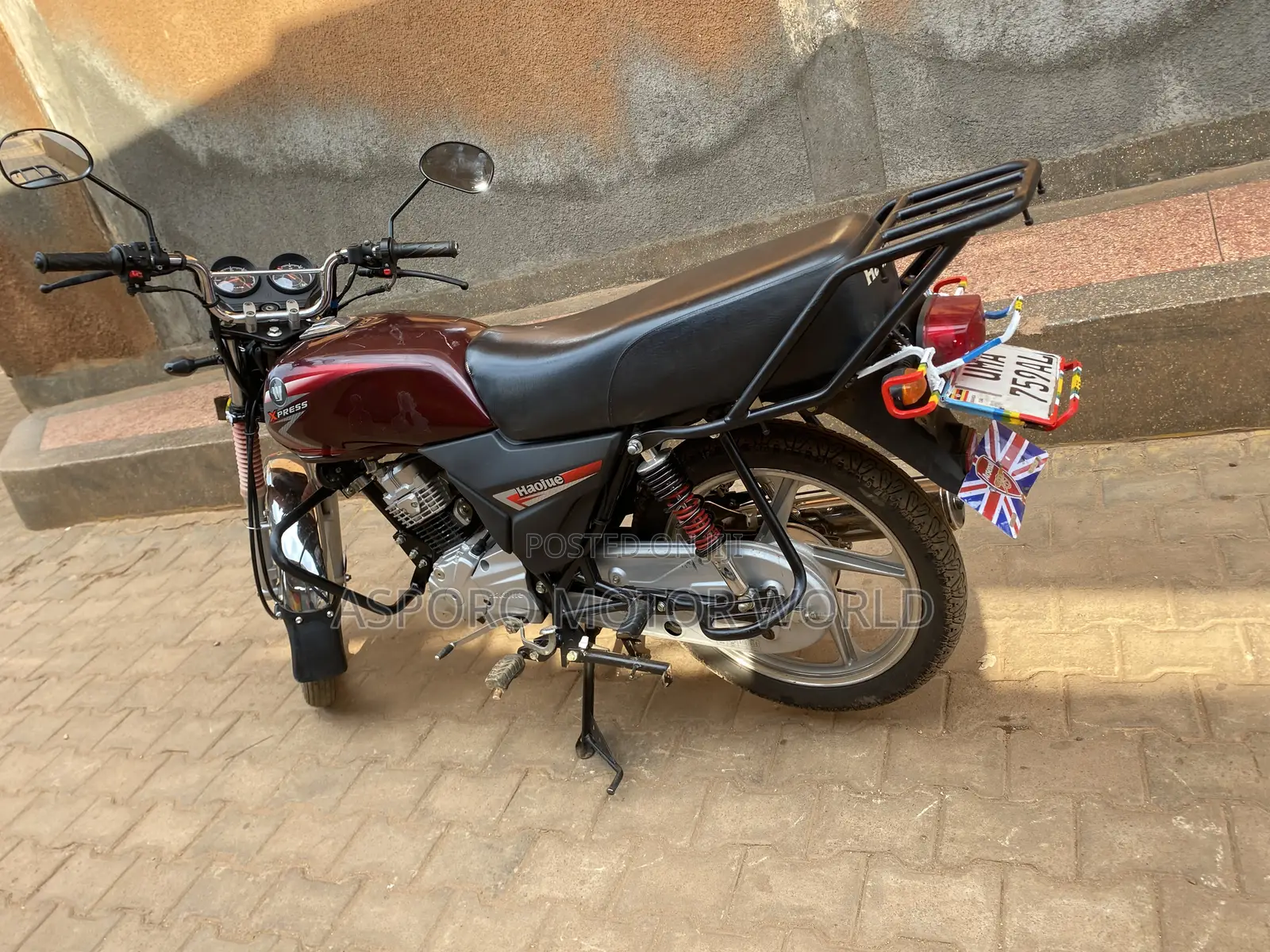 Haojue DK125 2025 Red