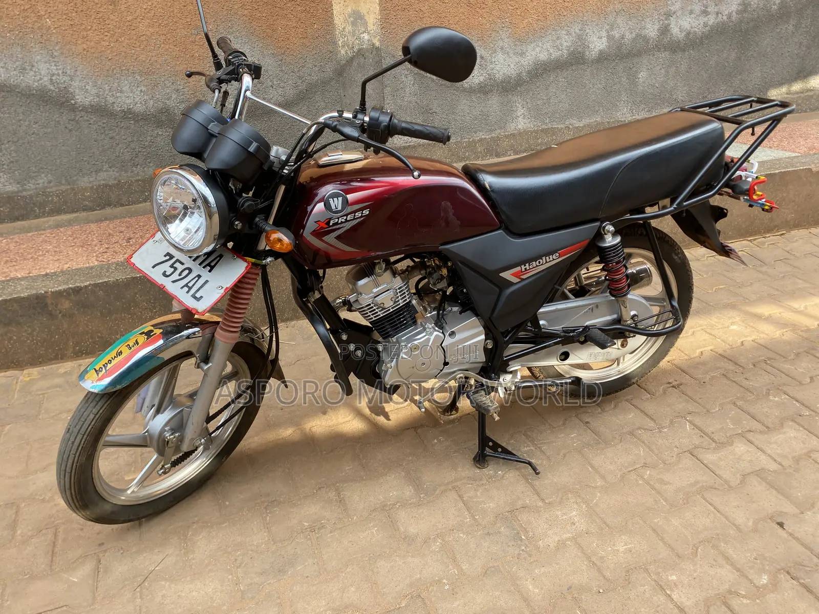 Haojue DK125 2025 Red