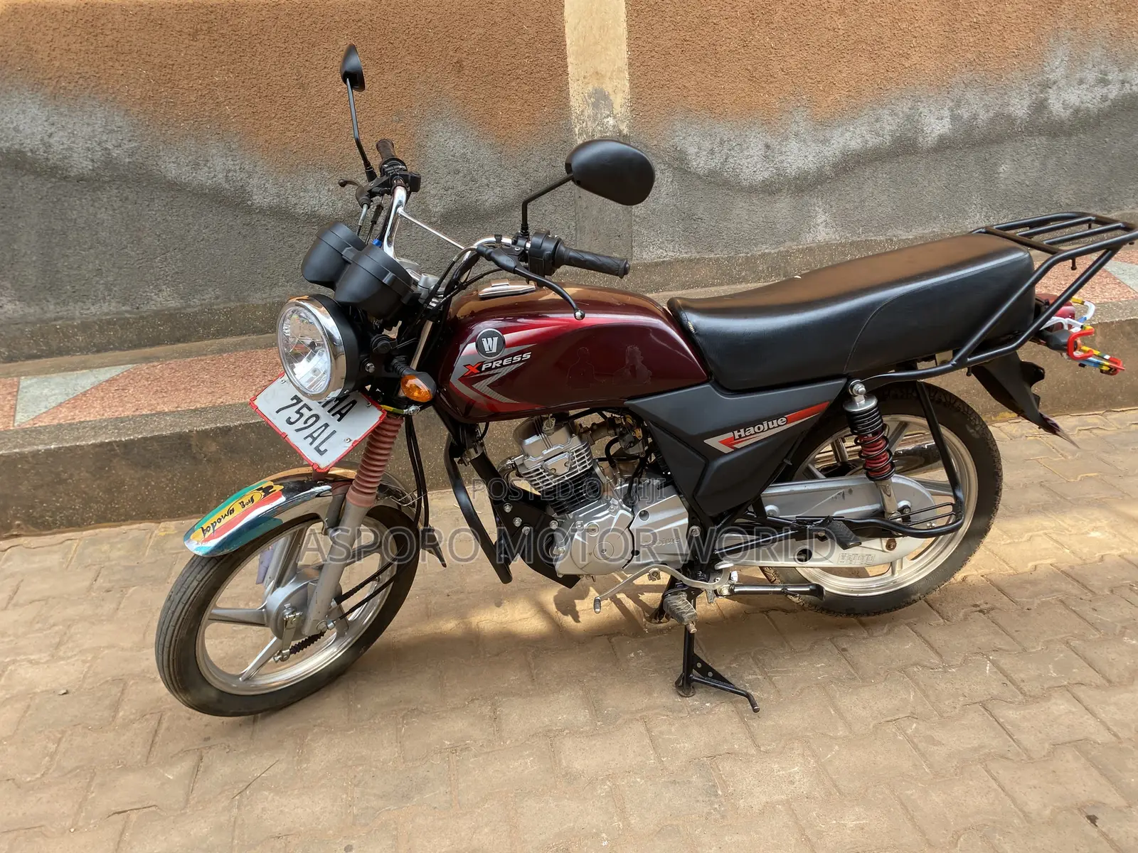 Haojue DK125 2025 Red
