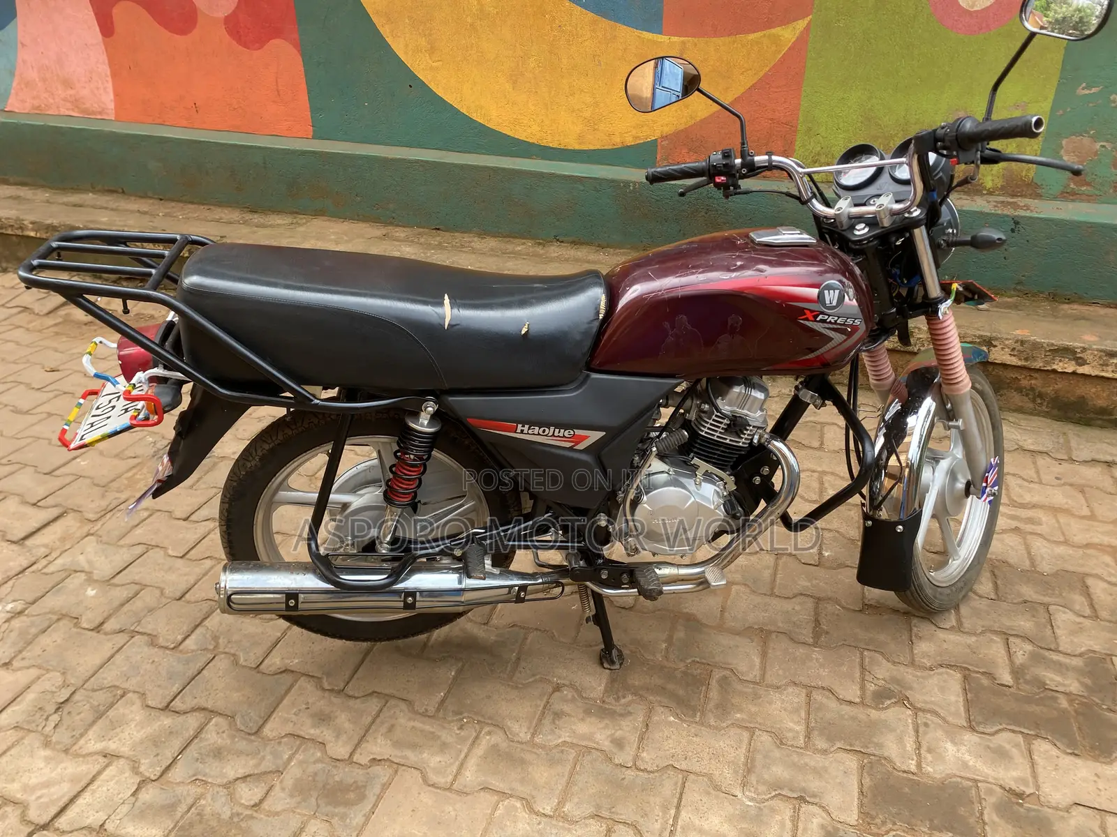 Haojue DK125 2025 Red