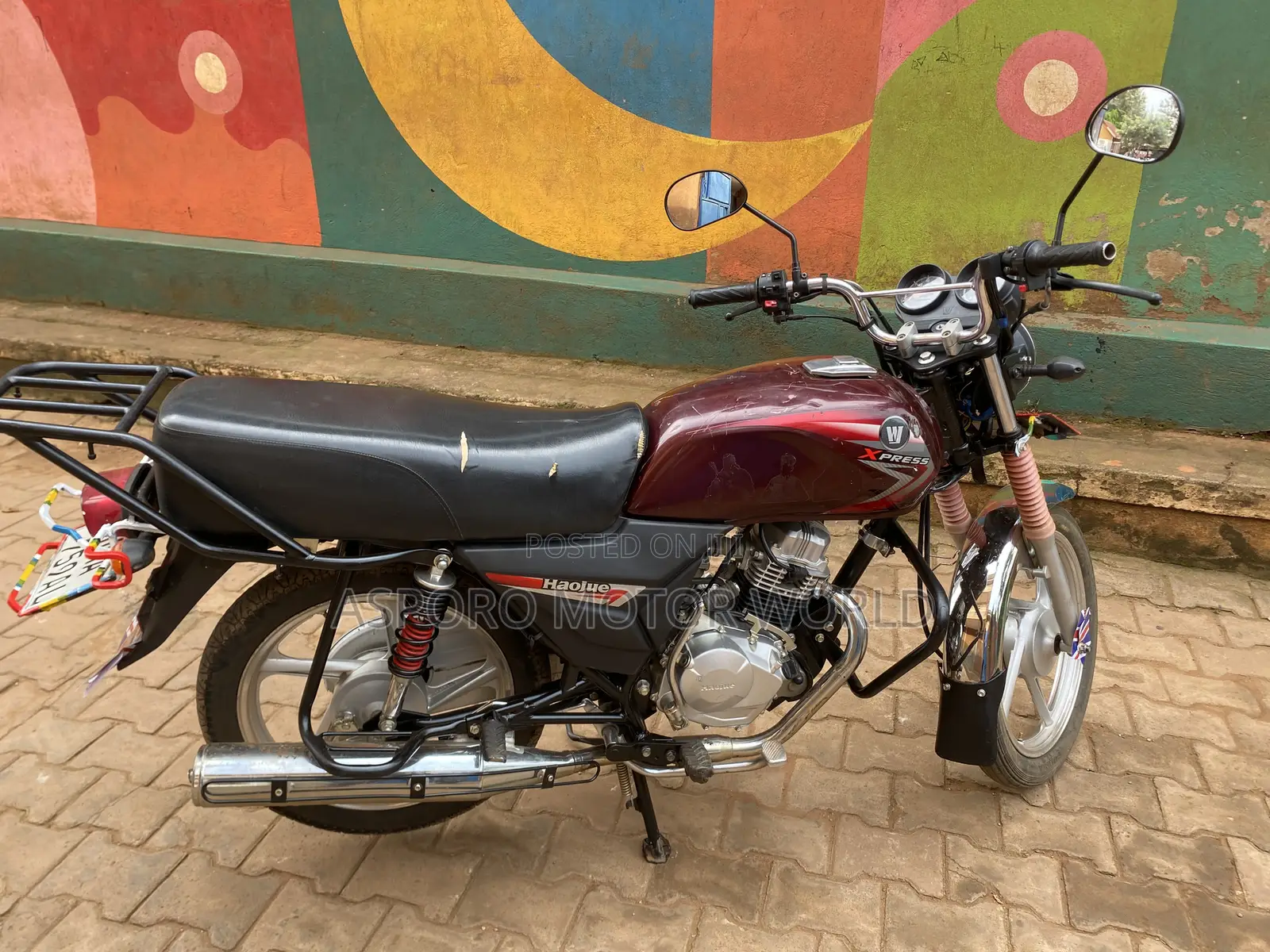 Haojue DK125 2025 Red