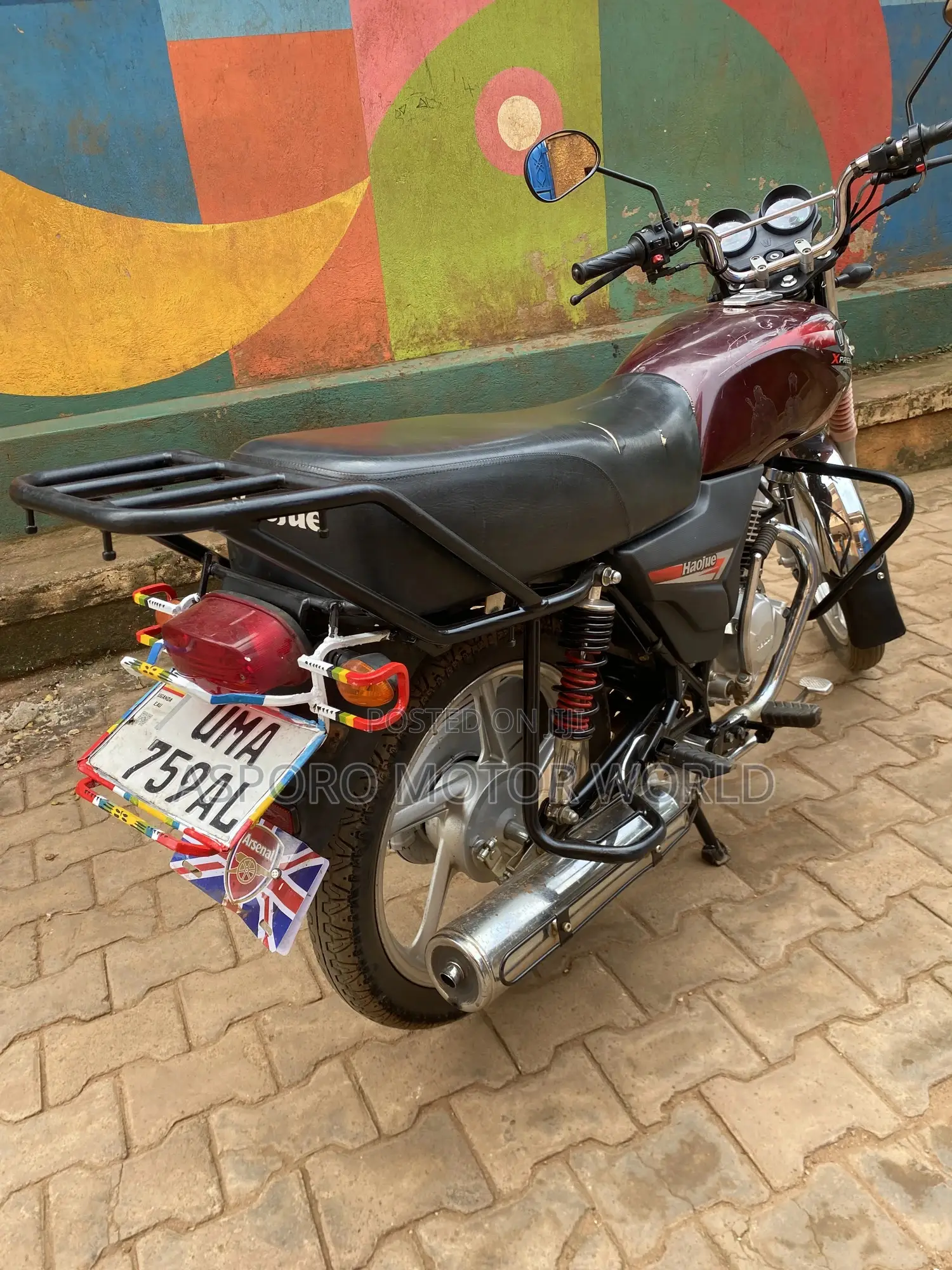 Haojue DK125 2025 Red
