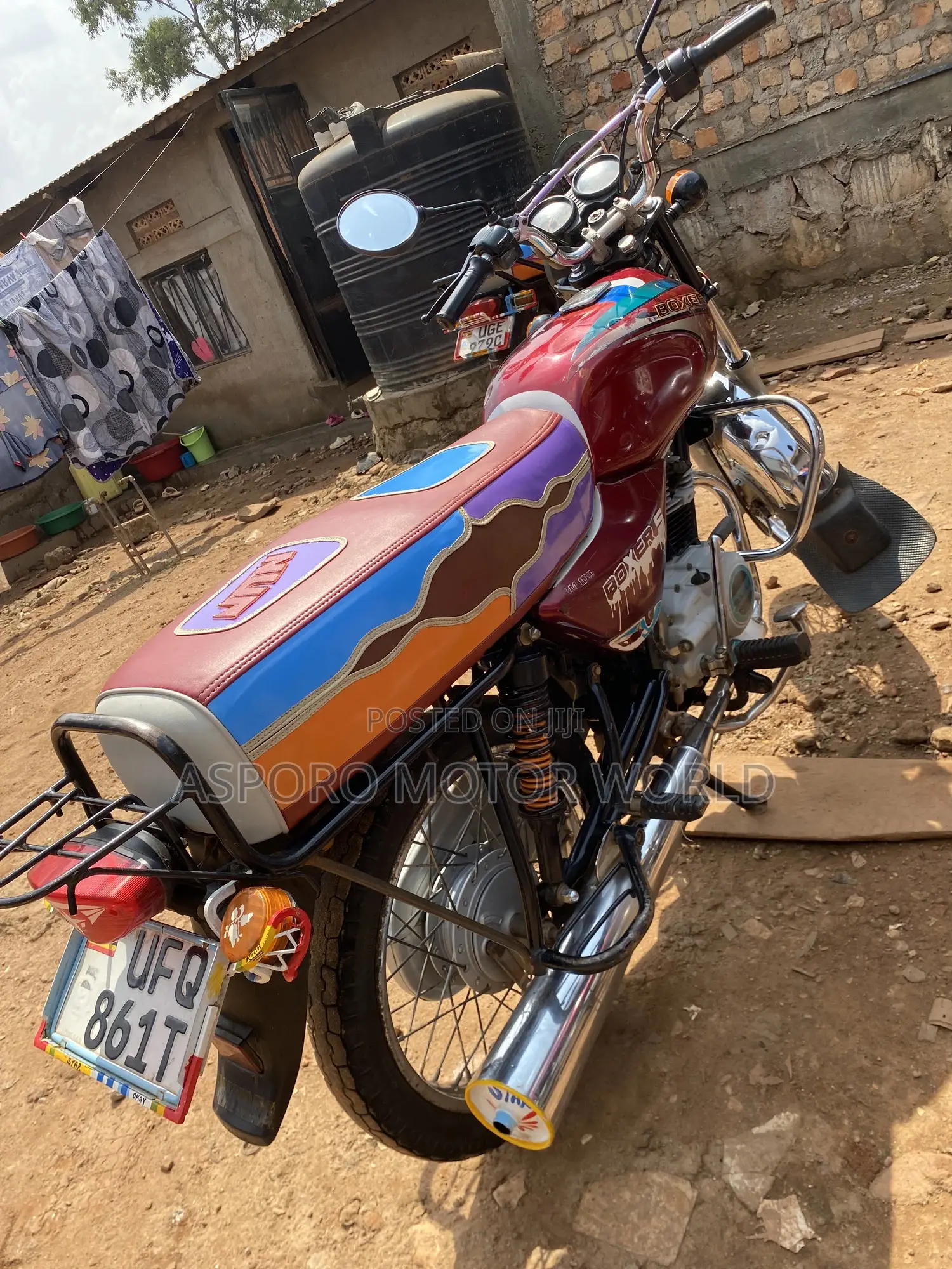 Bajaj Boxer 100 2022 Red