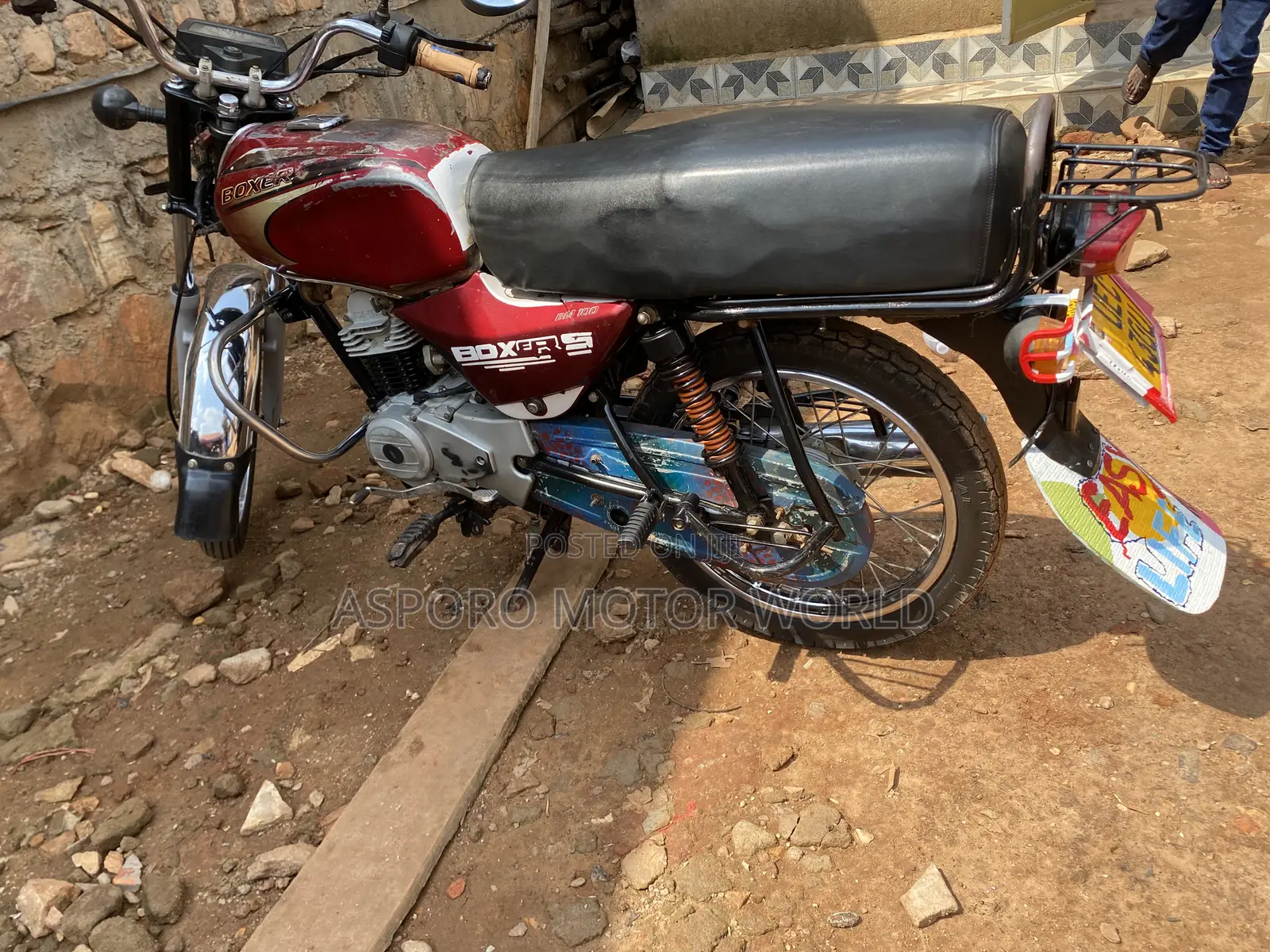 Bajaj Boxer 100 2019 Red