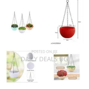 Versatile Woven-Style Planter - Multicolor