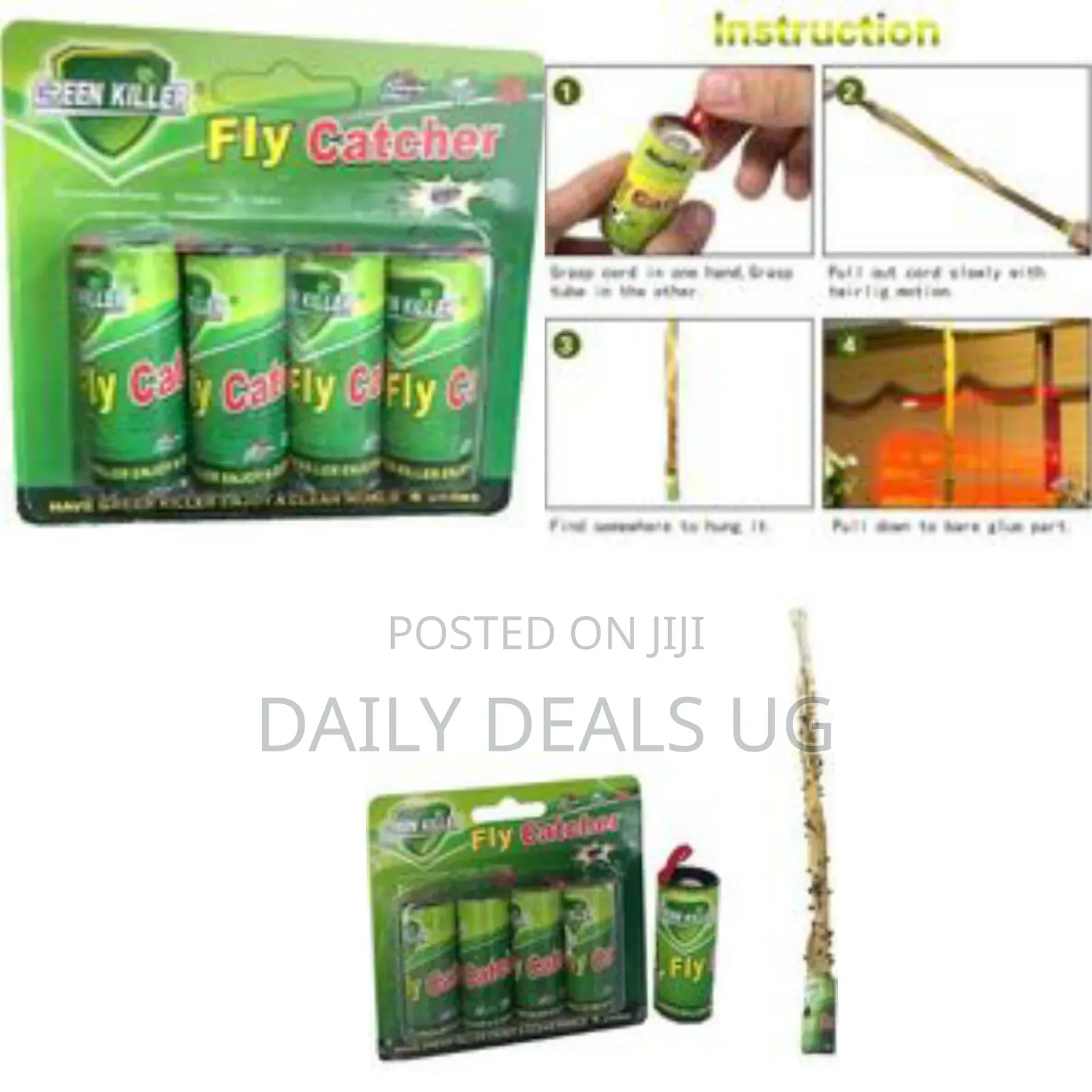Indoor and Outdoor Fly Glue Paper