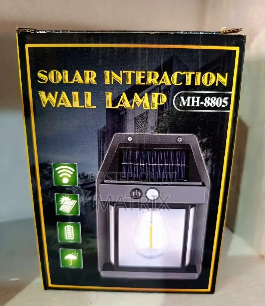 Solar Interaction Wall Lamp Light