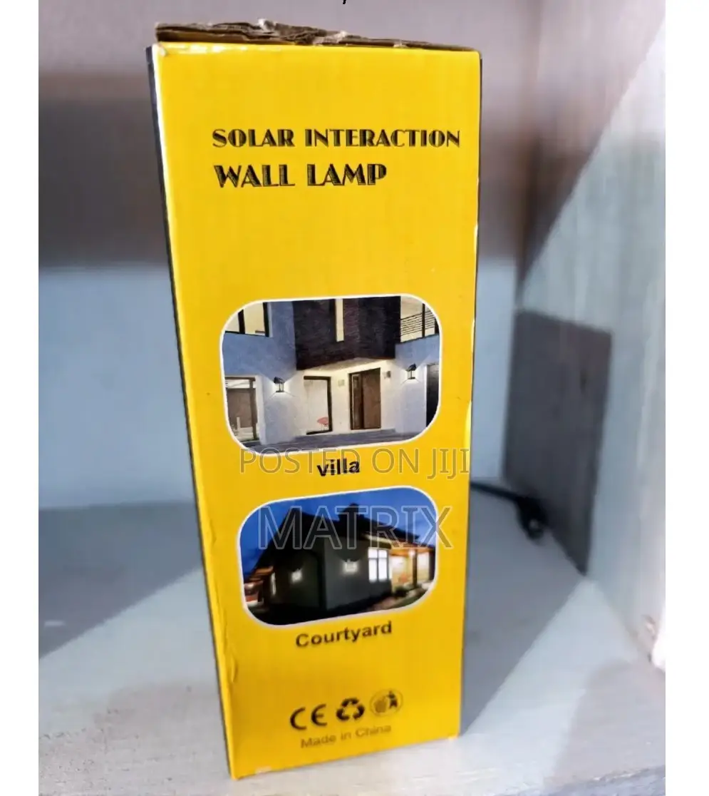 Solar Interaction Wall Lamp Light