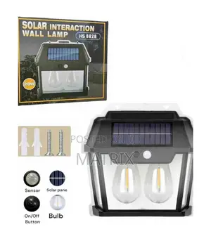 Solar Interaction Wall Lamp Light