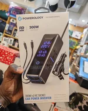 Powerology 300watts Car Power Inverter Inverter