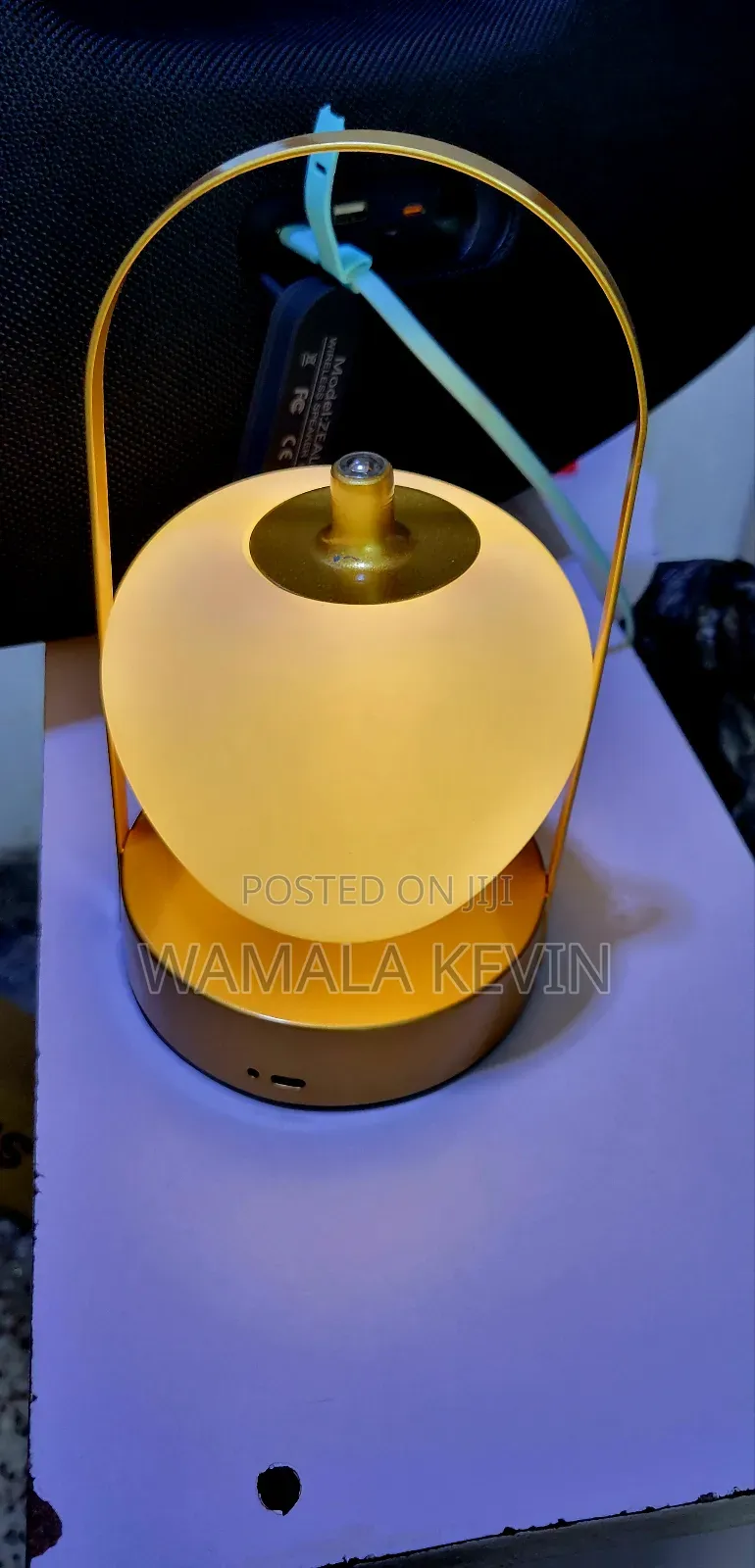 Night Light With a Touch-Control Function.