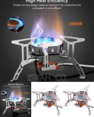 Single-Burner Portable Camping Stove