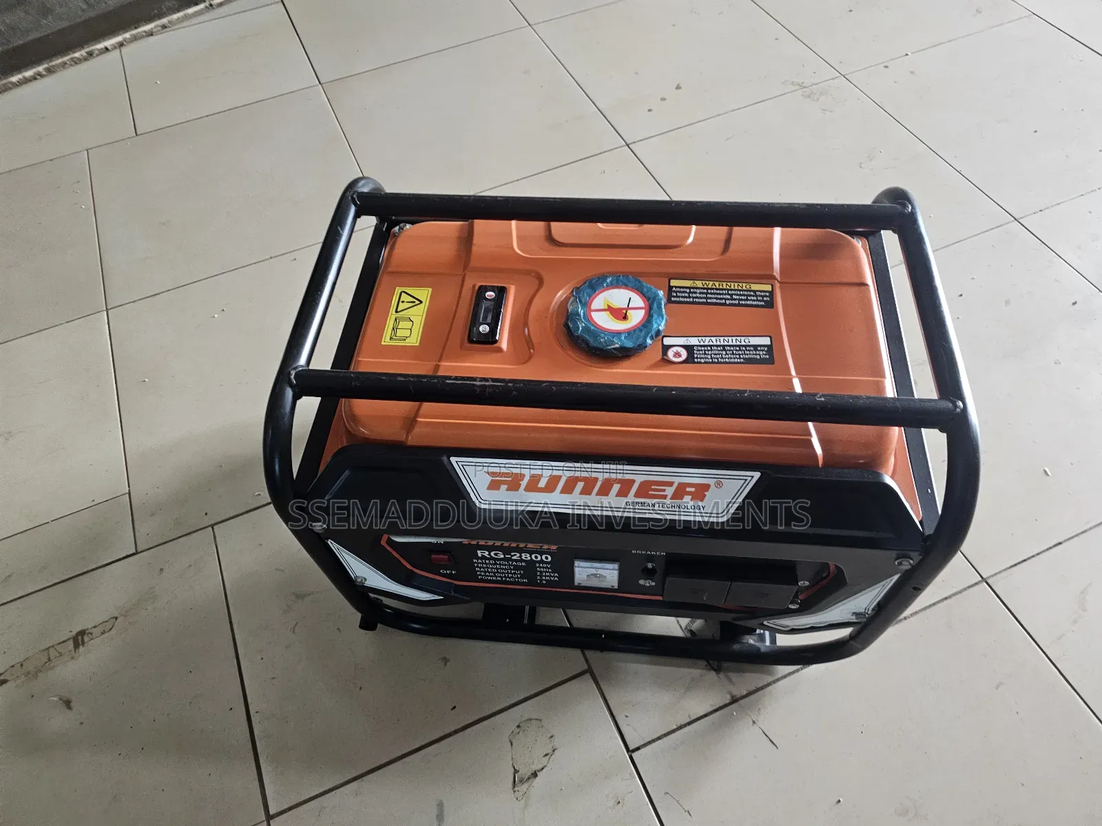 Runner Gr -28000 Petrol Power Generator