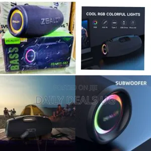 Zealot Zealot S87 Portable Wireless Bluetooth Speaker - Multicolor