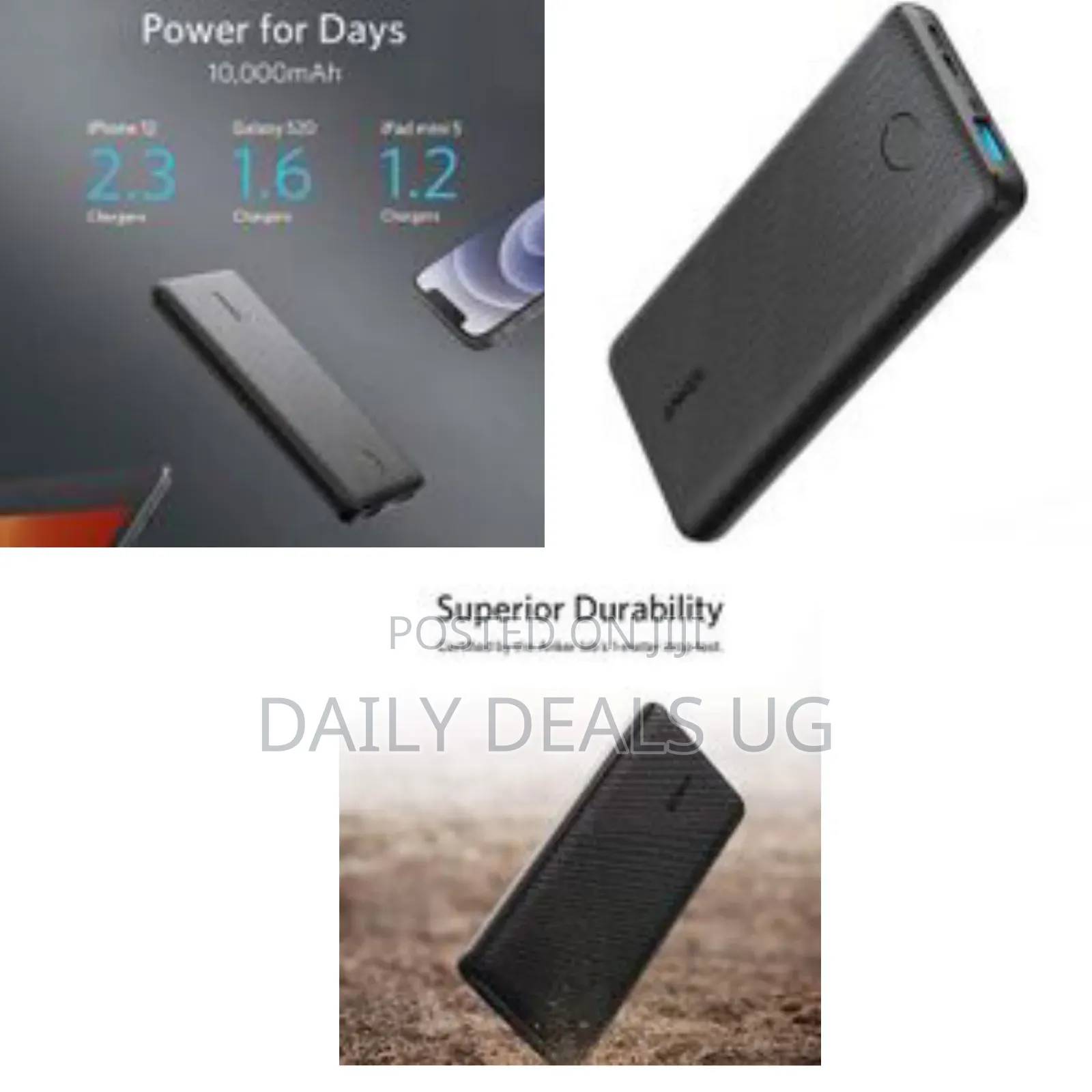 Anker Anker Powercore Slim 10000 Portable Charger - Multicolor