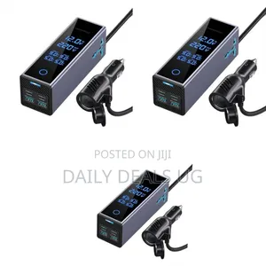 Powerology 2ac Universal 300w Socket Car Power Inverter Pd 36w