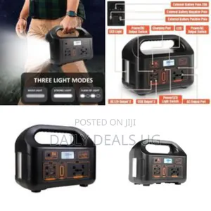 Portable Multi-Function Power Station - Multicolor