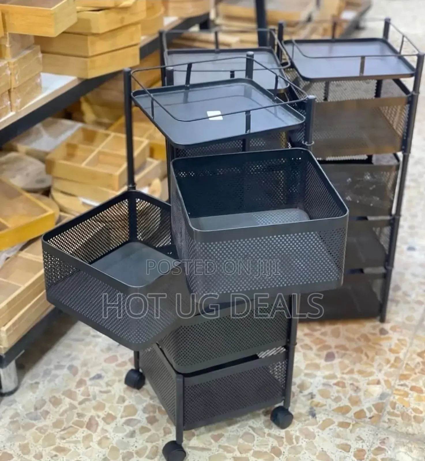 5 Tier Rack Bathroom, Kitchen, Office Storage Rack Organiser