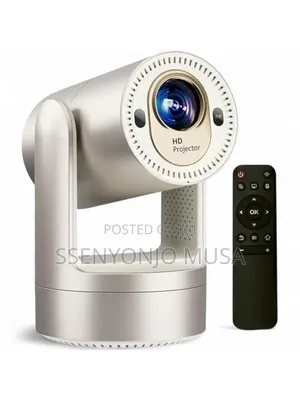 Smartbarry Ht25 Rechargeable Smart Projector | Android 12, 5g Wifi