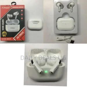 Aldeepo Super Bass Wireless Earbuds With Very Clear Sound - Multicolor