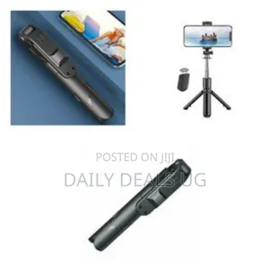 Compact Foldable Selfie Stick Tripod With Remote