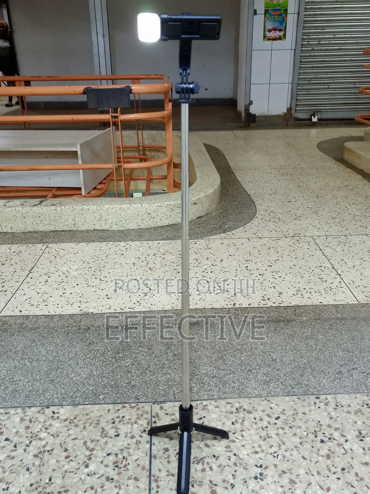 Bluetooth Integrated Selfie Stick.