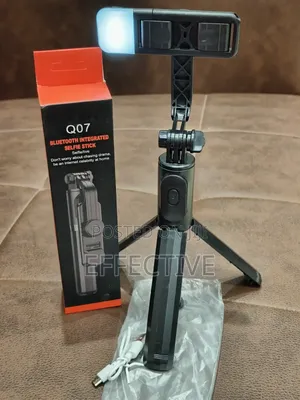 Bluetooth Integrated Selfie Stick.