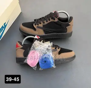 Nike Air Jordan 1 Low Og Sp Travis Scott “Velvet Brown” Sneakers