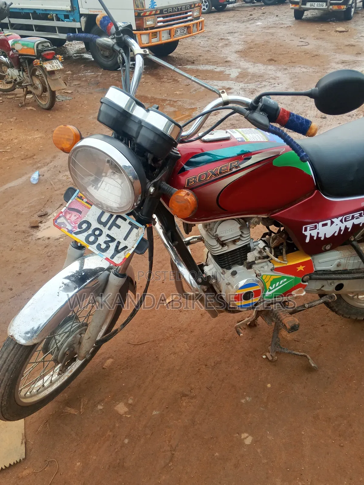Bajaj Boxer 100 2023 Red