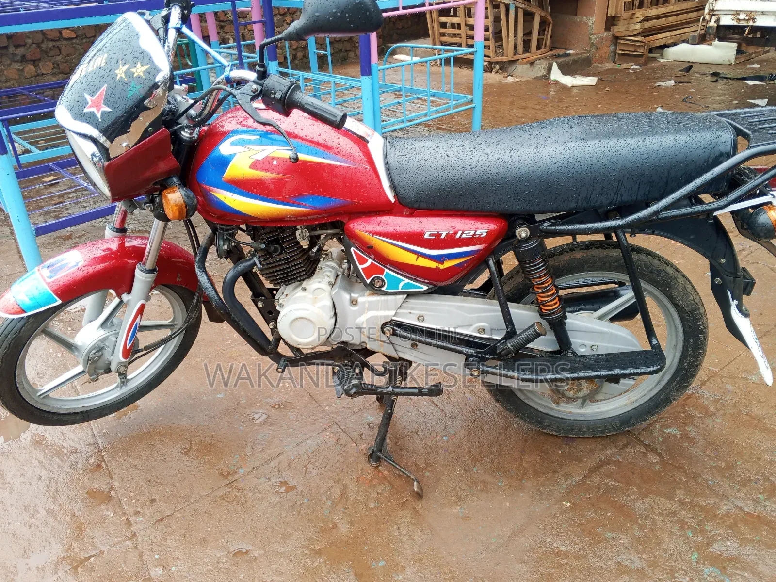 Bajaj Boxer 125 2023 Red