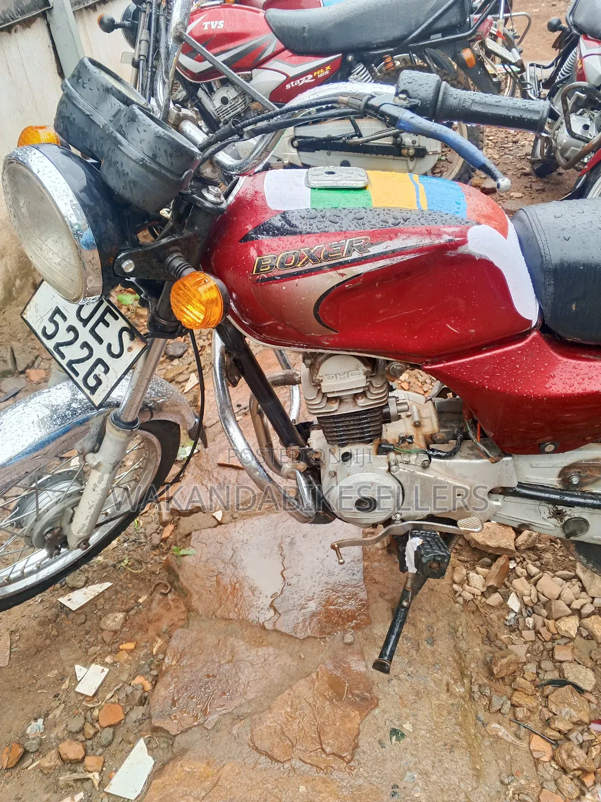 Bajaj Boxer 2020 Red