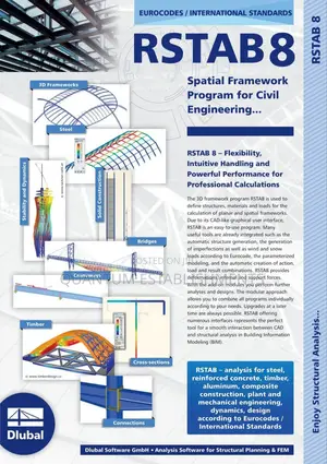 Rstab–Structural Analysis Software for Frame Truss Structures