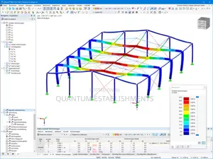 Rstab–Structural Analysis Software for Frame Truss Structures