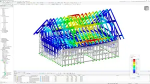 Rstab–Structural Analysis Software for Frame Truss Structures