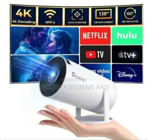 Smart Wireless Projector With Android, Bluetooth, and Wifi, Playstore