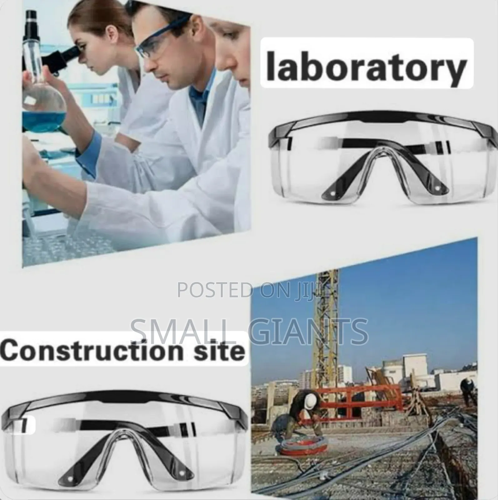 2pcs Safety Goggles