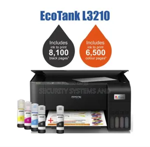 Epson Ecotank Printer (Ink Tank) A4 Printer L3210