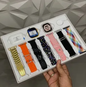 I20 Ultra Max Suit 10-in-1 Smartwatch and Earphone Set.