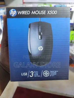 Hp X500 Wired Usb Mouse for Windows Pc Desktop, Laptop, Notebook, Mac