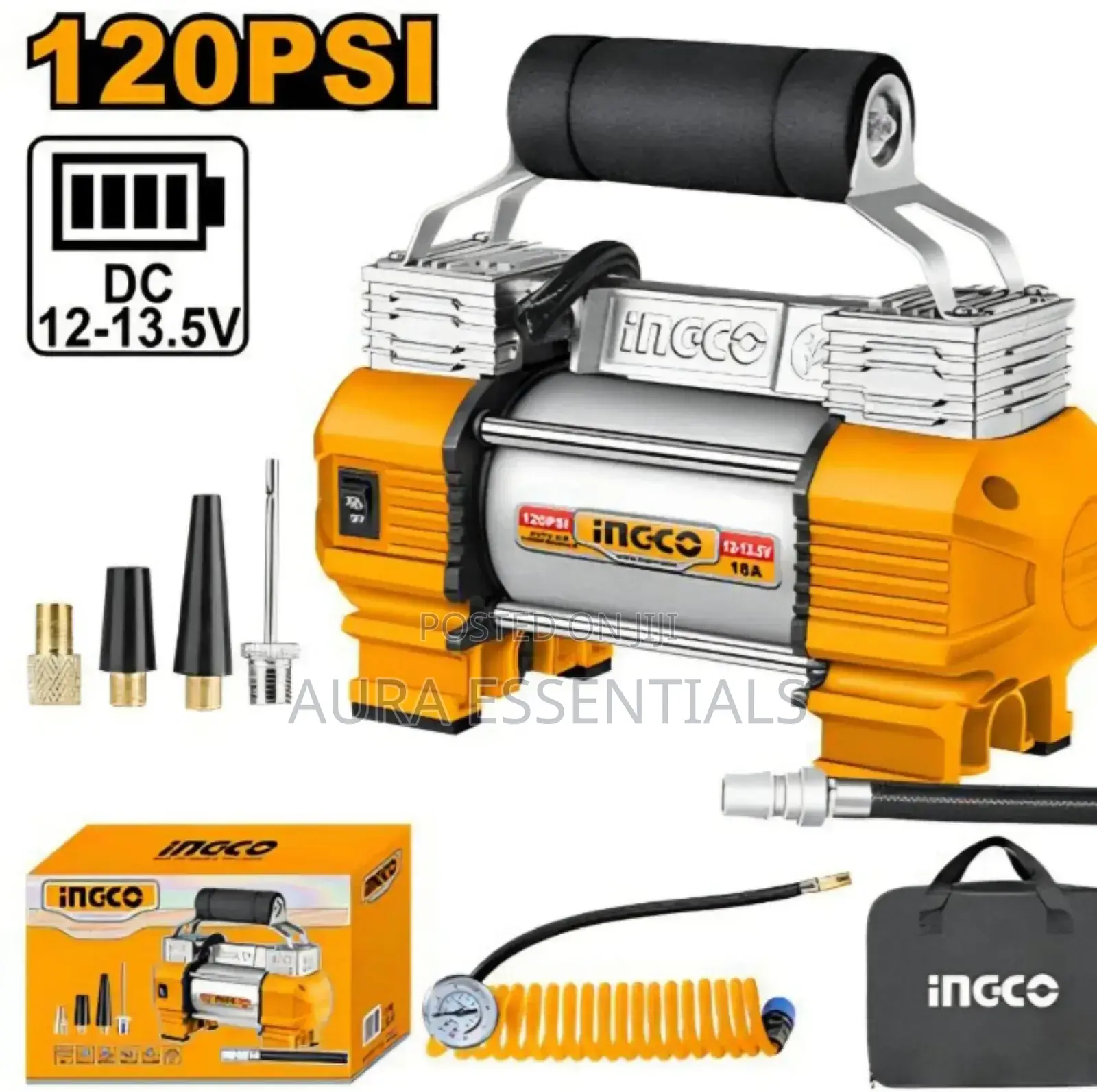 Ingco Aac2508 Auto Air Compressor