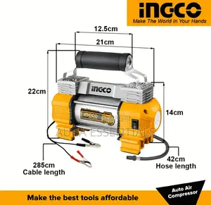 Ingco Aac2508 Auto Air Compressor