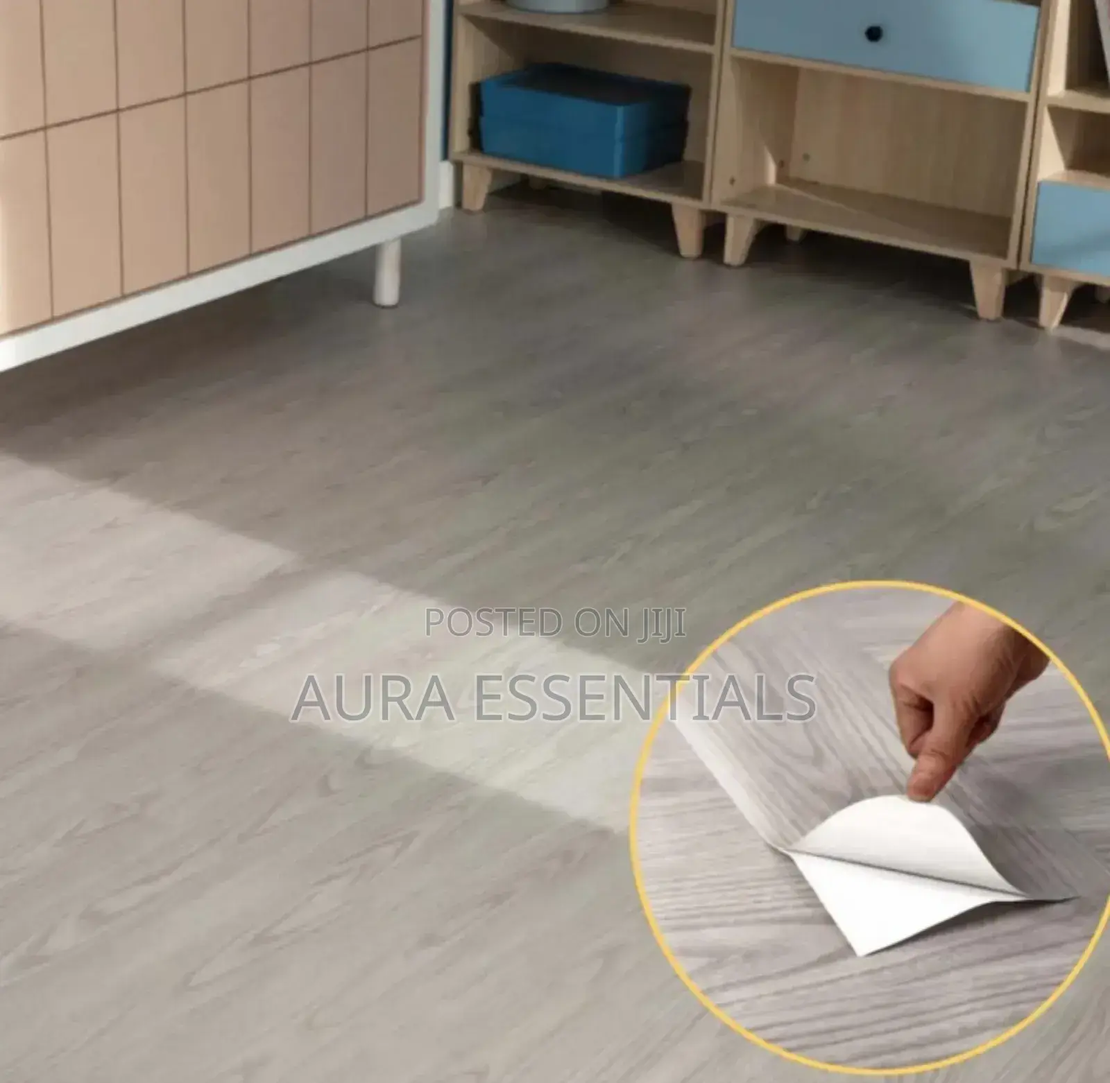 One Piece Waterproof Self Adhesive Pvc Vinyl Floor Tiles 91cm By 5cm