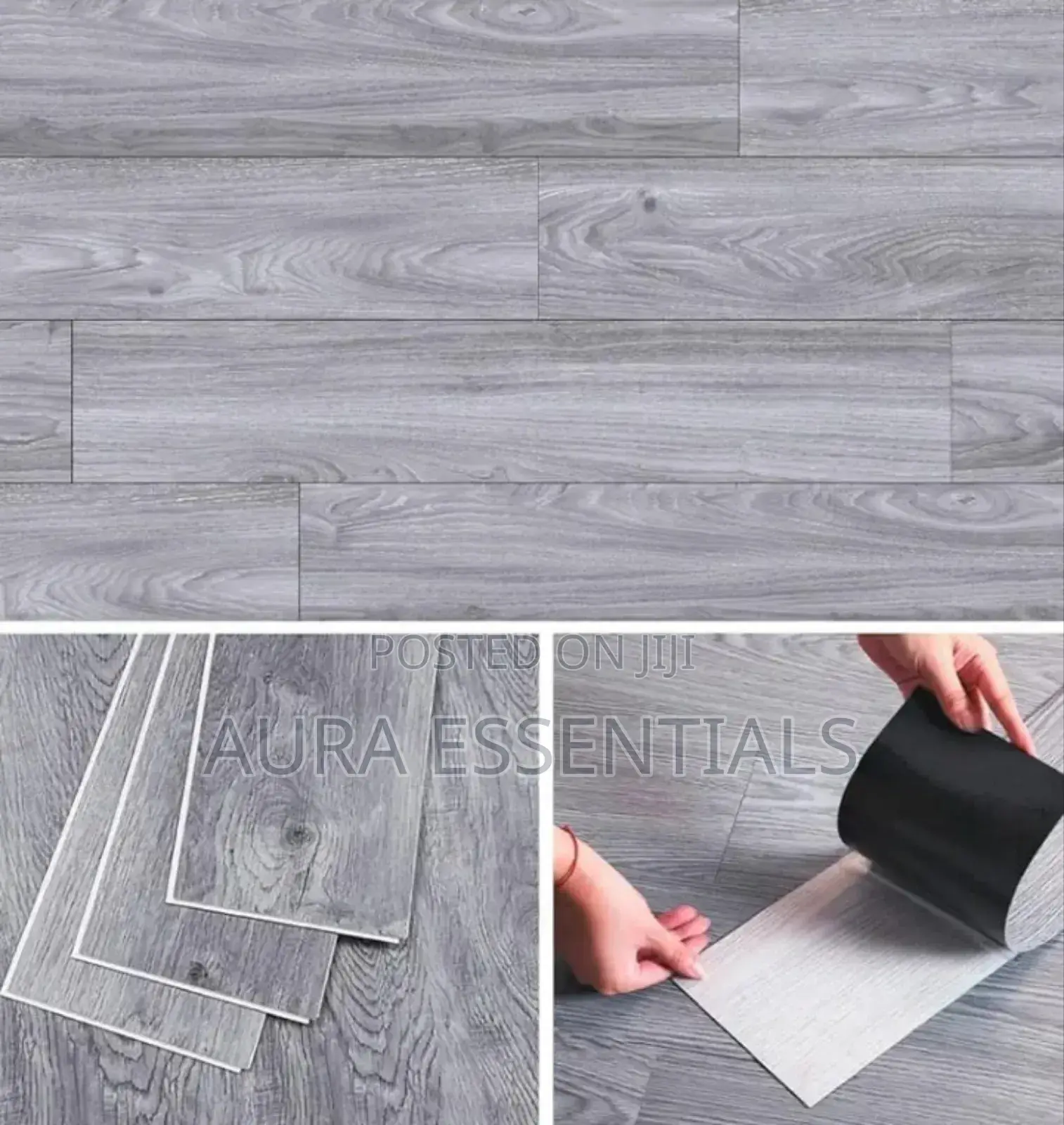 One Piece Waterproof Self Adhesive Pvc Vinyl Floor Tiles 91cm By 5cm