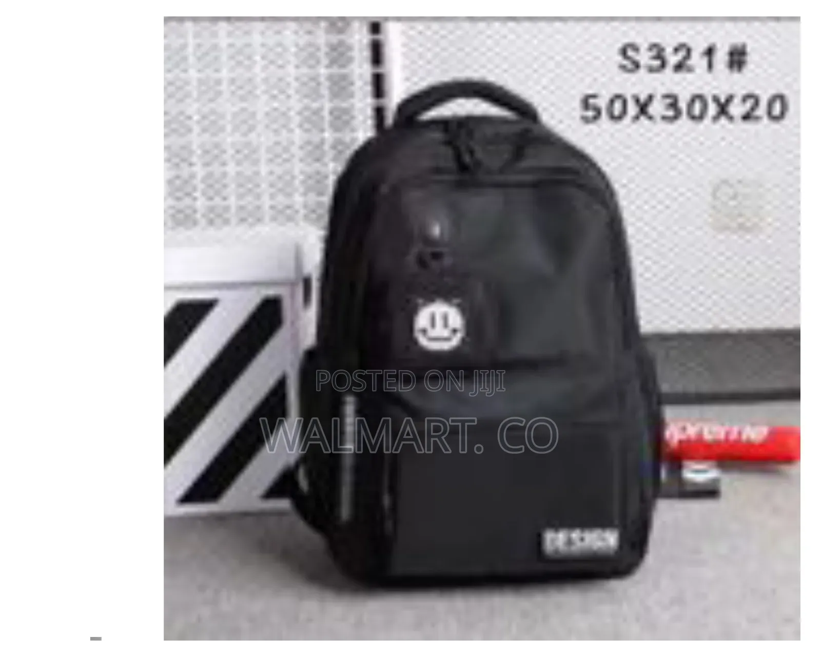 Unisex Nylon Waterproof School Bag