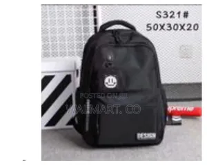 Unisex Nylon Waterproof School Bag